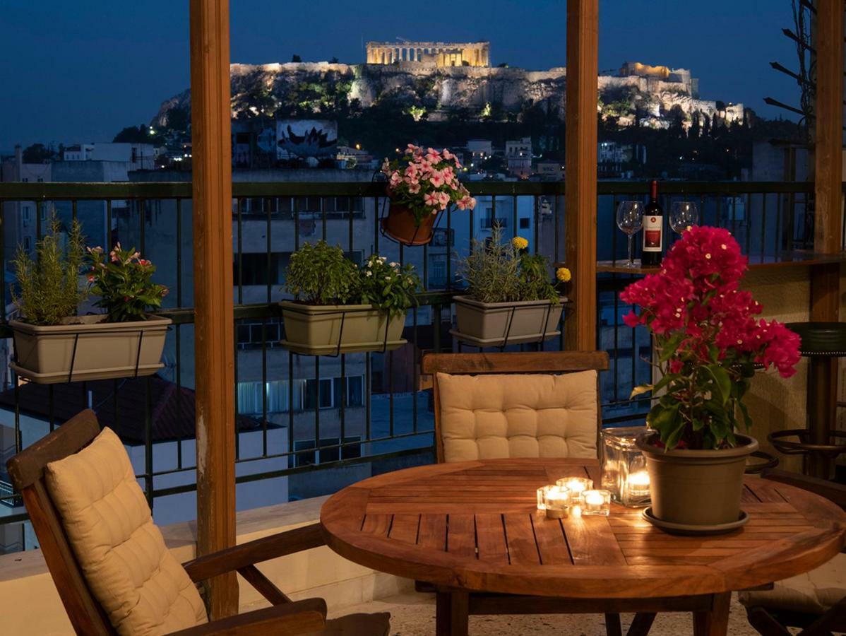 Mosaics Astonishing Acropolis View Aprtm Apartman Athén Kültér fotó